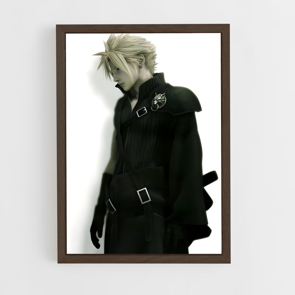 Poster L'Ombre de Cloud – affiche Final Fantasy (vue 5)